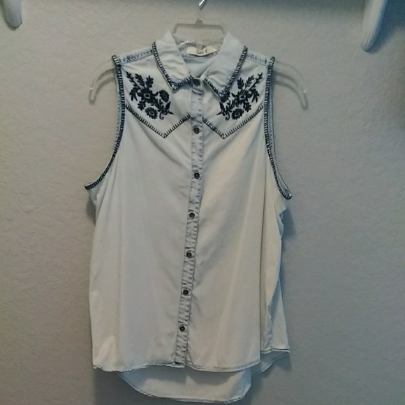 Denim top - Picture 1 of 1